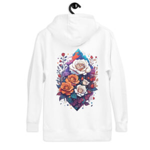 Sudadera “Rosas Pixeladas”