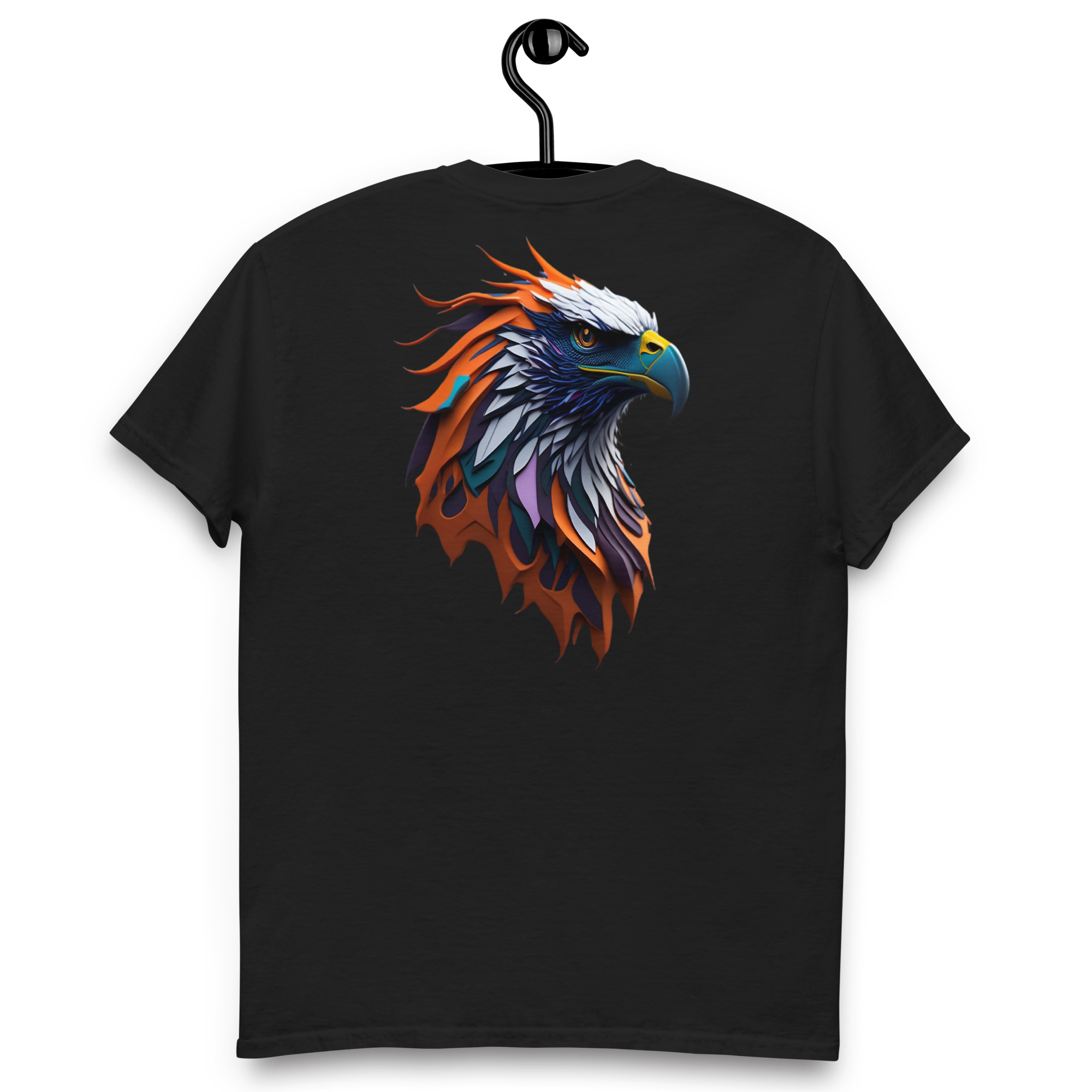 Camiseta Unisex Águila de Fuego y Acero - Imagen 4