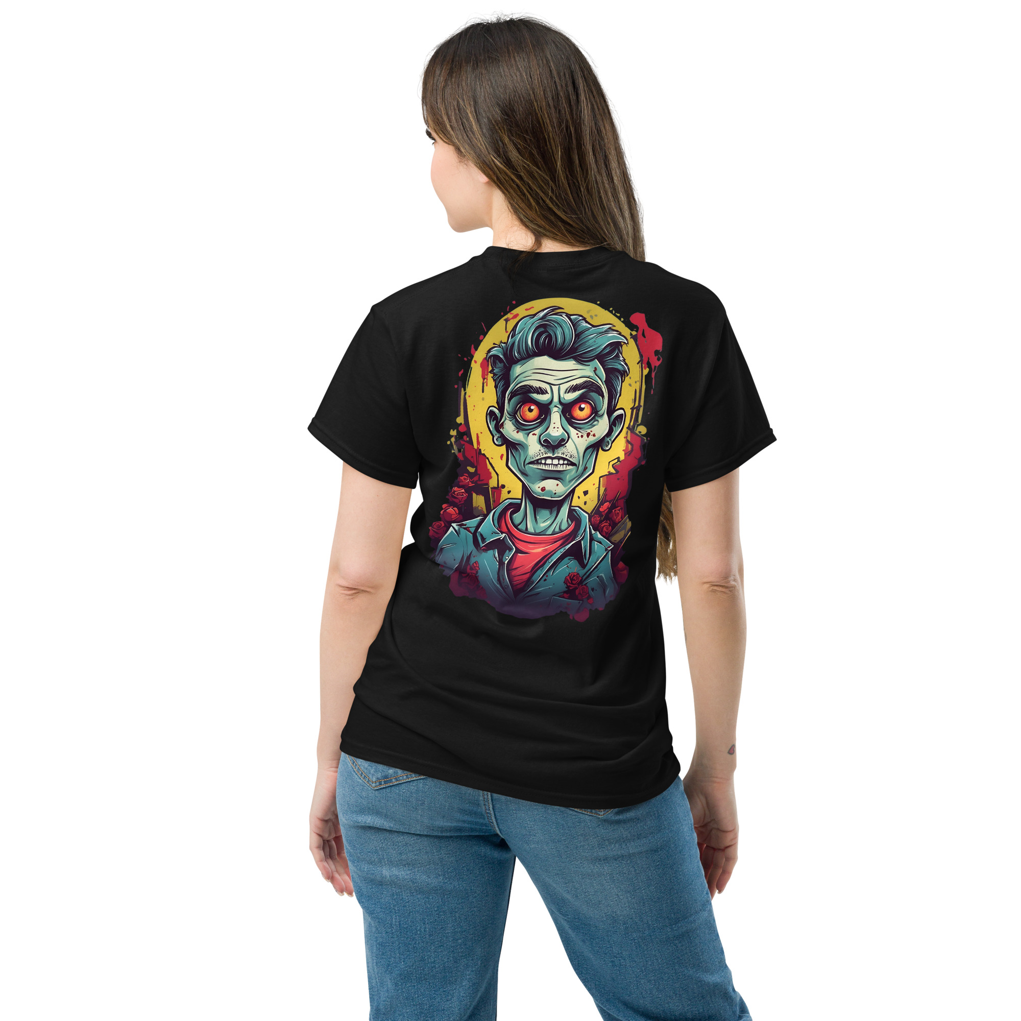 Camiseta Unisex Zombie Retro Apocalíptico - Imagen 3