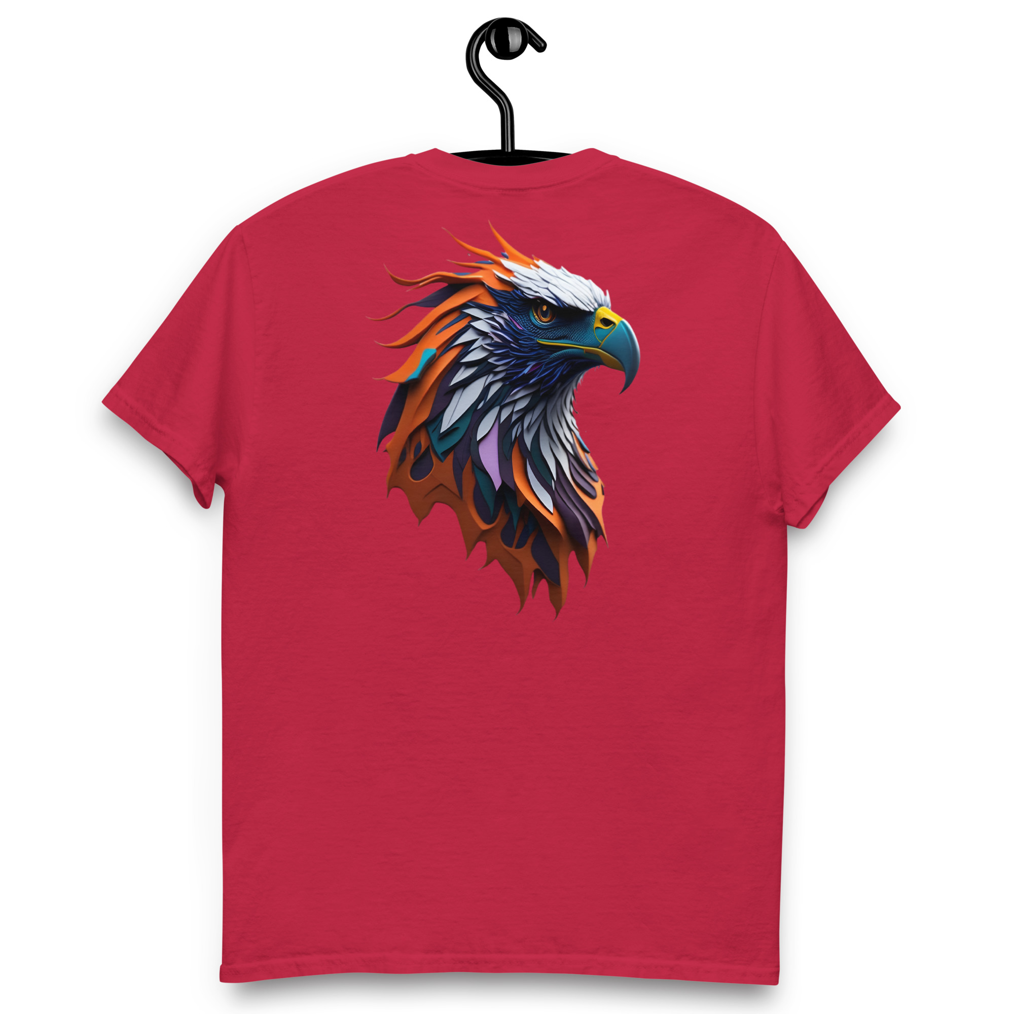 Camiseta Unisex Águila de Fuego y Acero - Imagen 6