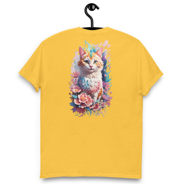 Camiseta Unisex Gato Floral Fantasía - Imagen 10