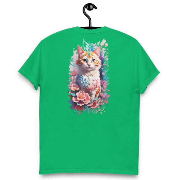 Camiseta Unisex Gato Floral Fantasía - Imagen 9