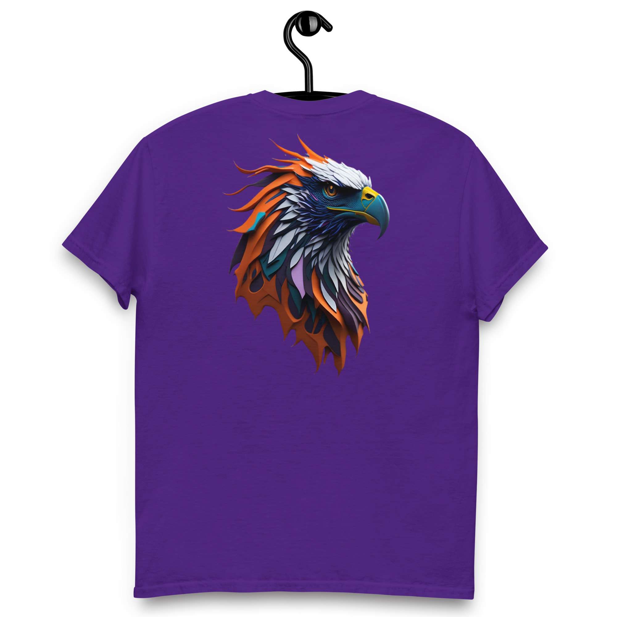 Camiseta Unisex Águila de Fuego y Acero - Imagen 5