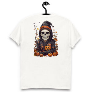 Camiseta Unisex Calavera Floral Halloween