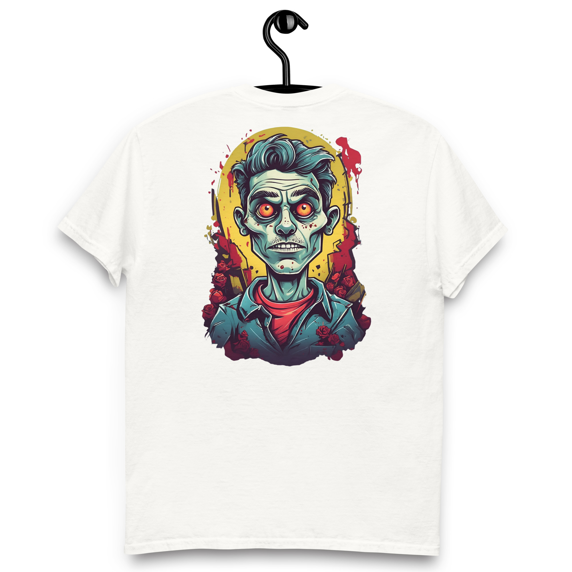 Camiseta Unisex Zombie Retro Apocalíptico