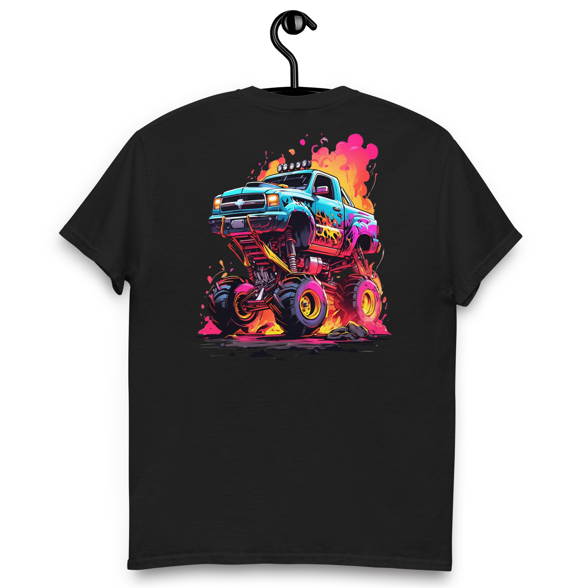 Camiseta Unisex “Monster Truck Infernal” - Imagen 4