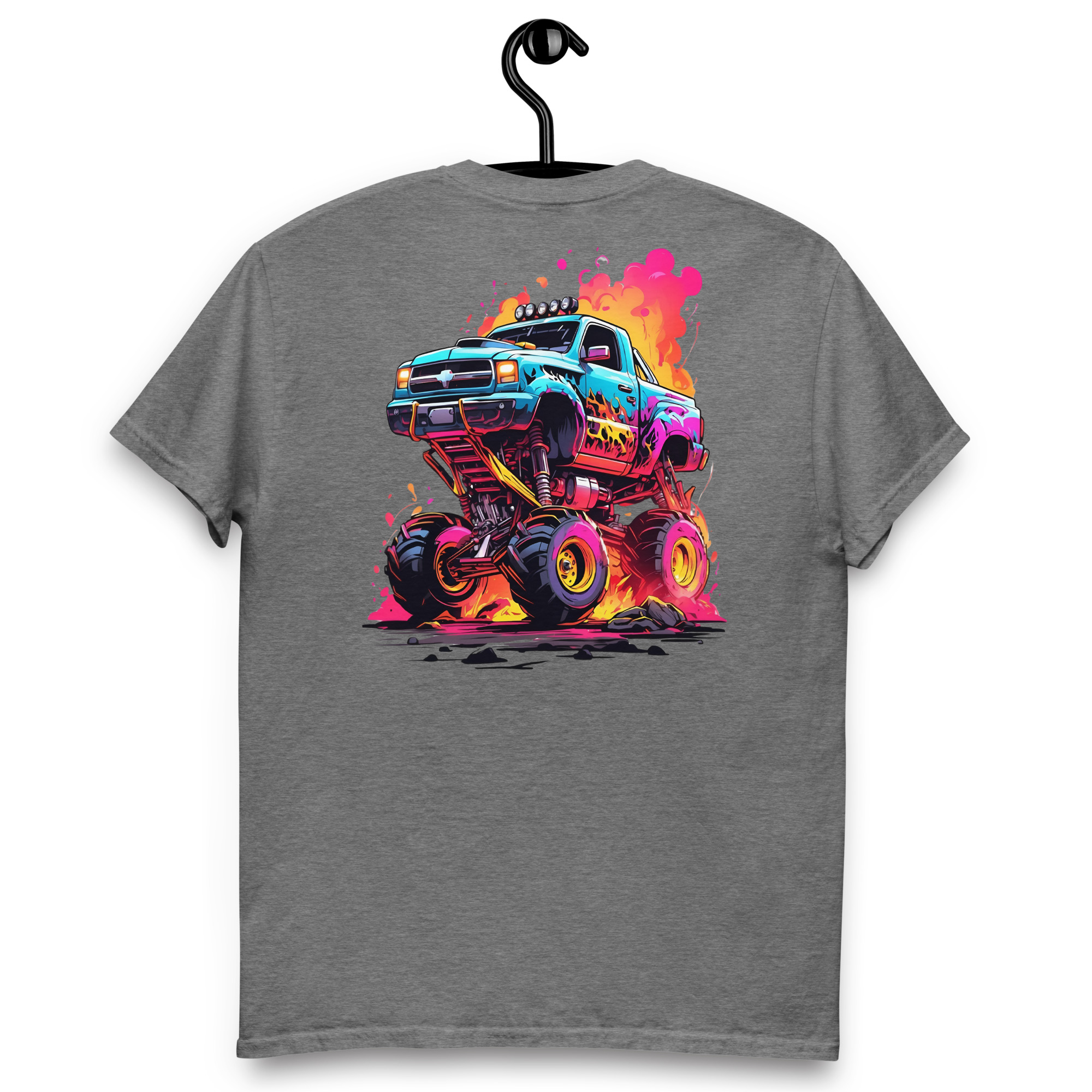 Camiseta Unisex “Monster Truck Infernal” - Imagen 8